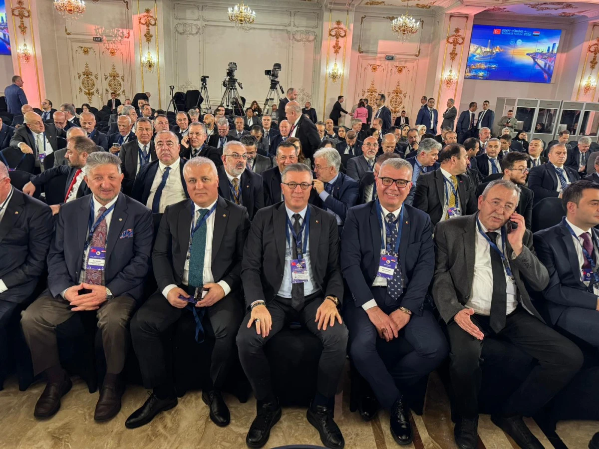 Nto Başkanı Aslan Mısır’a iş ve yatırım programına katıldı